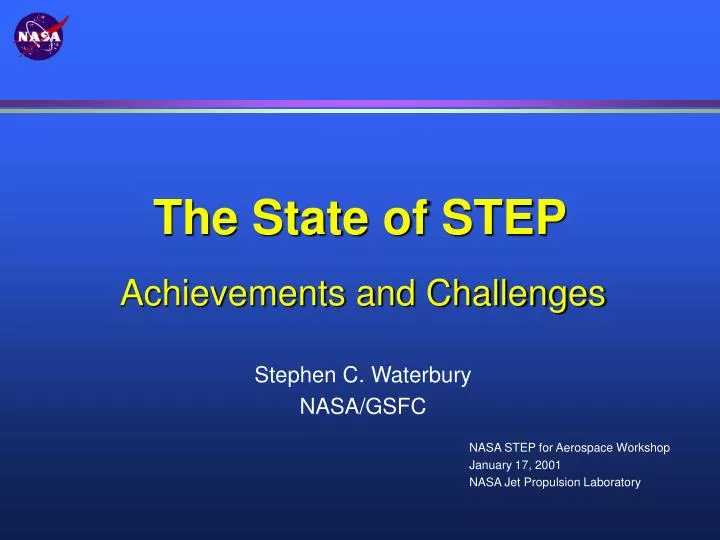 the state of step