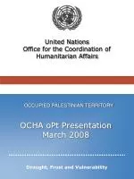 OCHA oPt Presentation March 2008