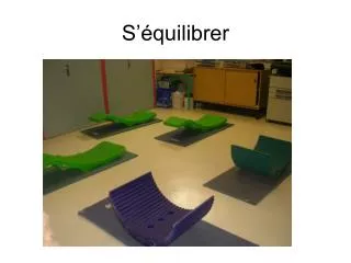 s quilibrer