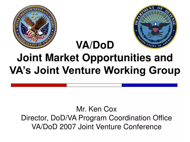 va dod joint market opportunities and va s joint venture working group