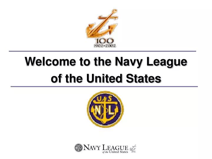 welcome to the navy league of the united states