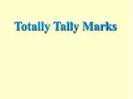 Totally Tally Marks - slide 1