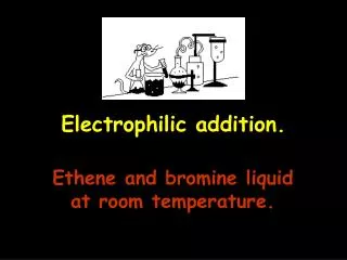 Electrophilic addition.