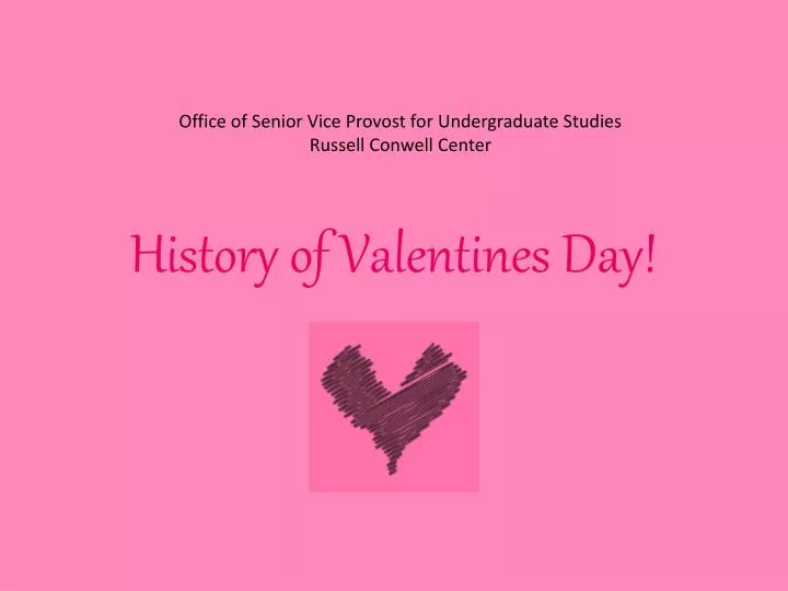 history of valentines day