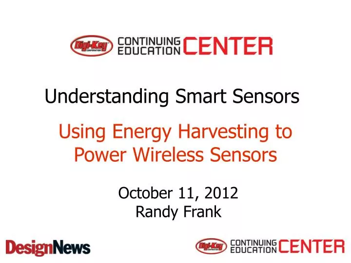 using energy harvesting to power wireless sensors