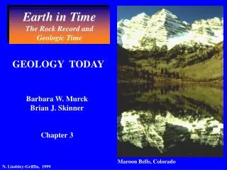 Earth in Time The Rock Record and Geologic Time