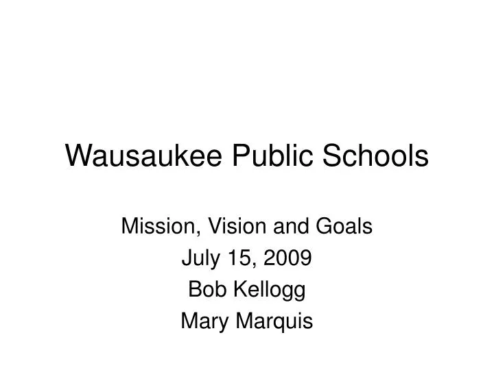 wausaukee public schools