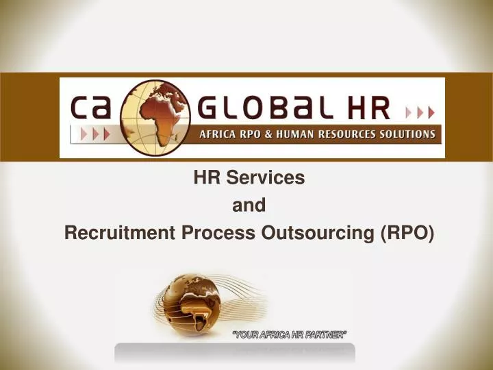 hr services and recruitment process outsourcing rpo