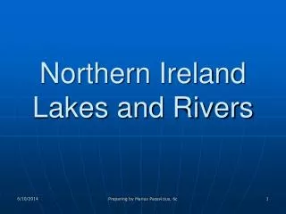 Northern Ireland Lakes and Rivers