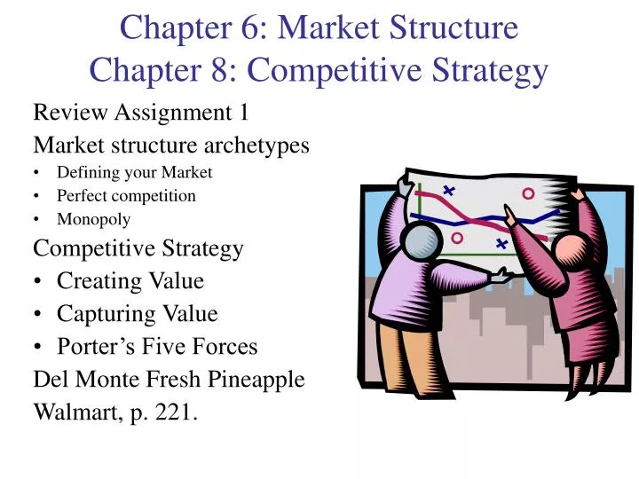 chapter 6 market structure chapter 8 competitive strategy