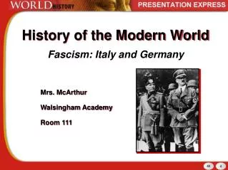 History of the Modern World