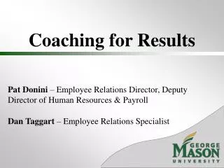Coaching for Results