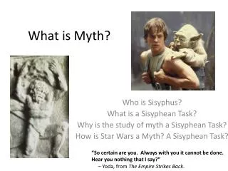 What is Myth?
