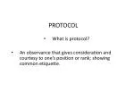 PROTOCOL - slide 1