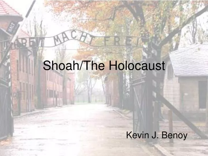 shoah the holocaust