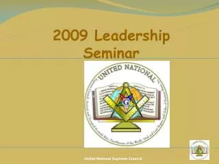 2009 Leadership Seminar