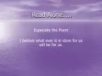 The Poem That Could Change Your Life - slide 1