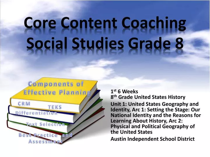 core content coaching social studies grade 8