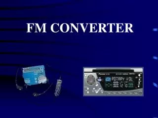 FM CONVERTER