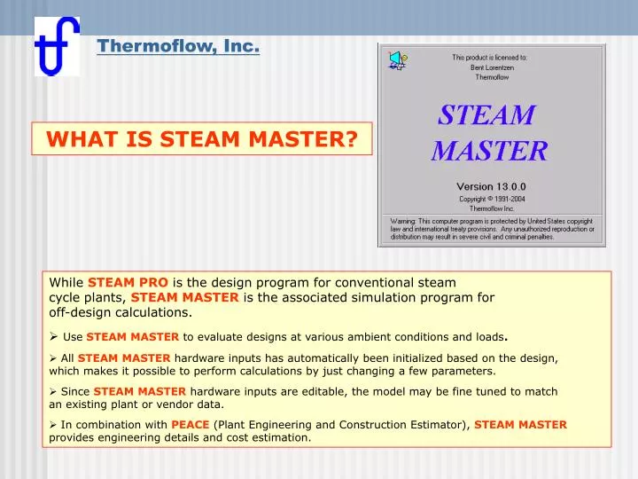 what is steam master