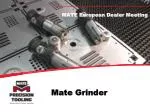 Mate Grinder - slide 1