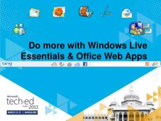 Do more with Windows Live Essentials &amp; Office Web Apps