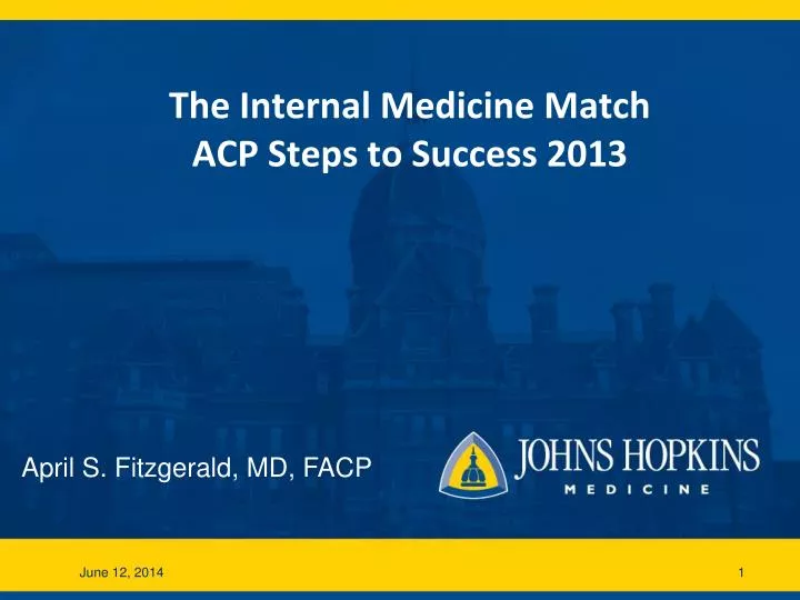 the internal medicine match acp steps to success 2013