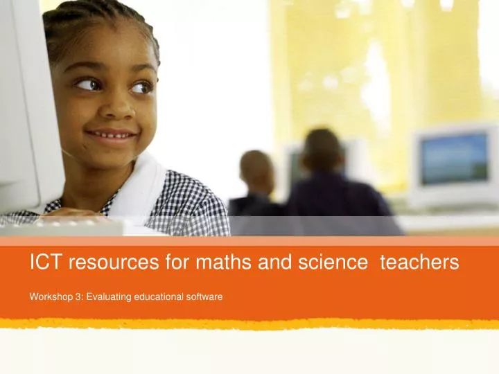 ict resources for maths and science teachers