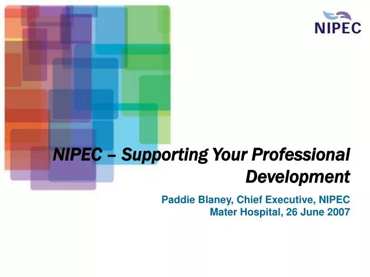 nipec supporting your professional development