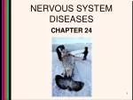 NERVOUS SYSTEM DISEASES - slide 1