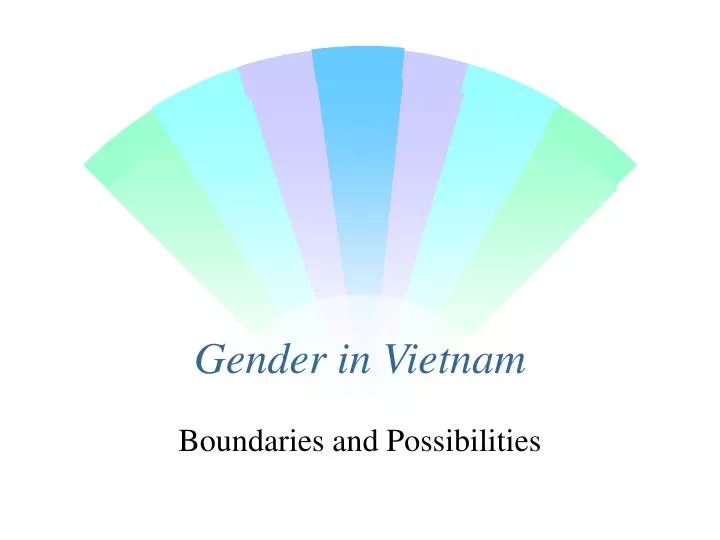 gender in vietnam