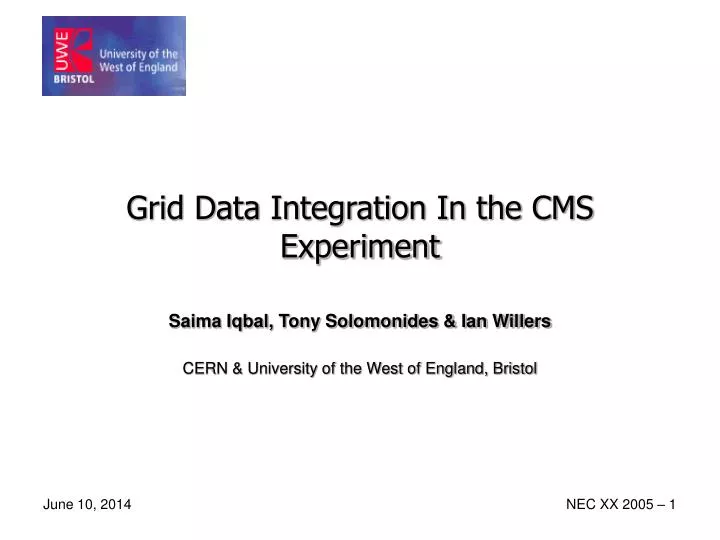 grid data integration in the cms experiment