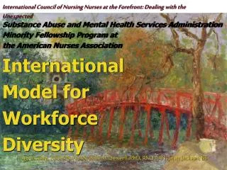 International Council of Nursing Nurses at the Forefront: Dealing with the Unexpected