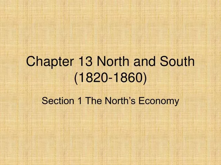 chapter 13 north and south 1820 1860