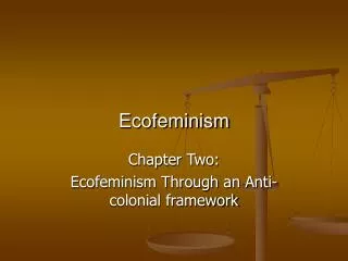 Ecofeminism