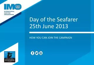 Day of the Seafarer 25th June 2013
