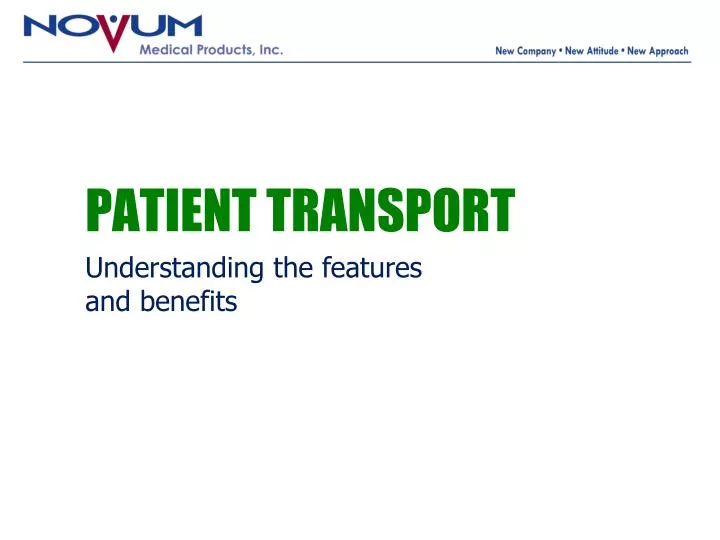 patient transport