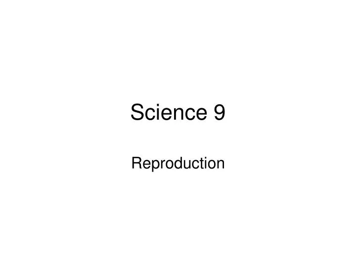 science 9