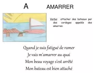 a amarrer