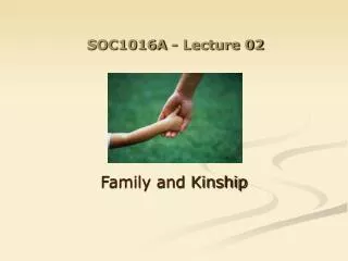 SOC1016A - Lecture 02