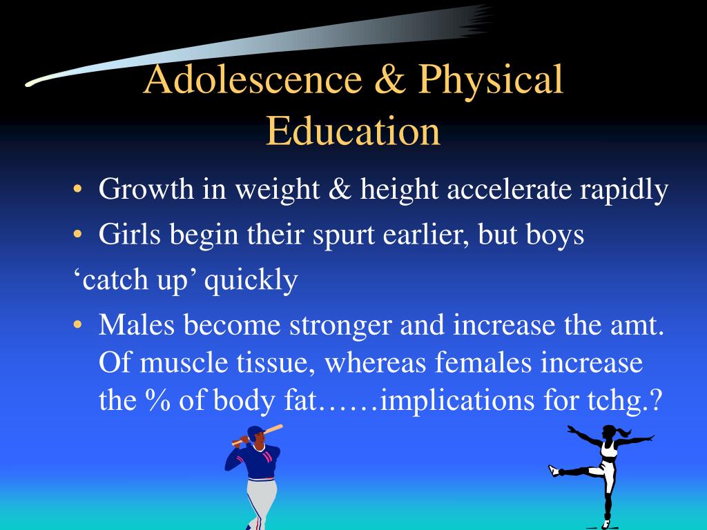 PPT - Adolescence & Physical Education PowerPoint Presentation, free ...