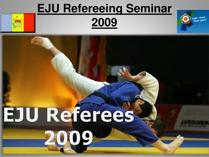 eju refereeing seminar 2009