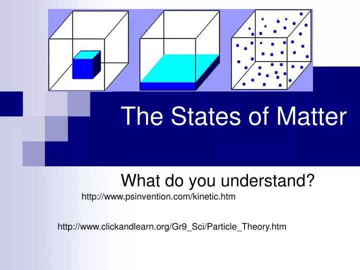 the states of matter