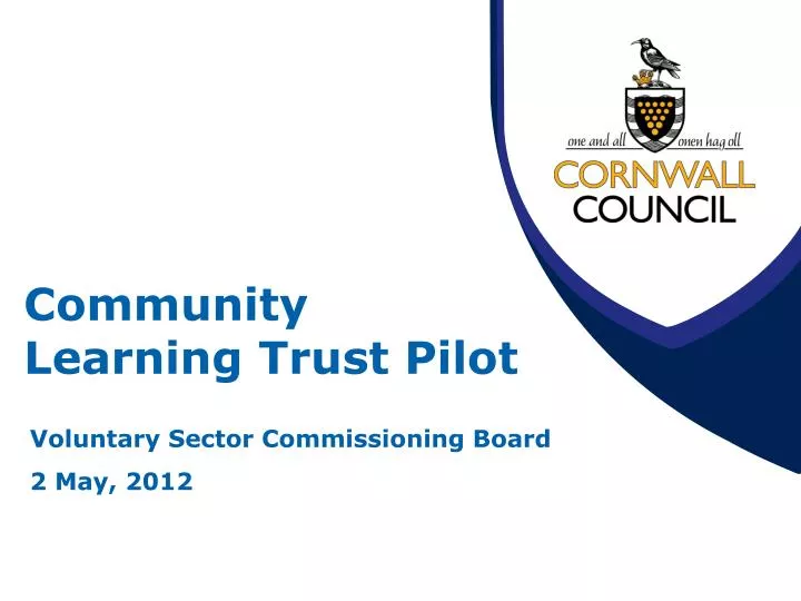 community learning trust pilot