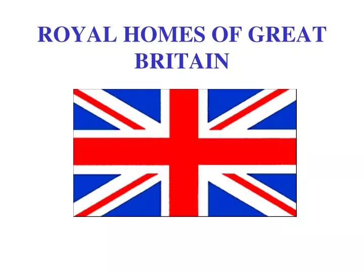 royal homes of great britain