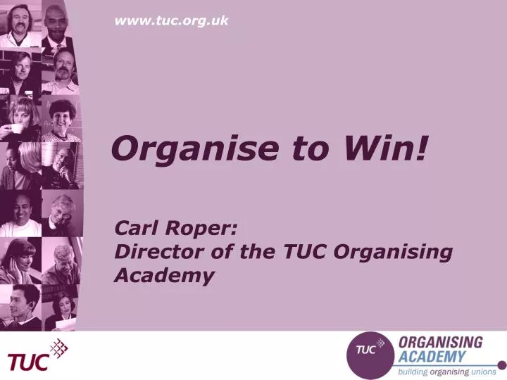organise to win