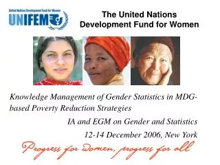 The United Nations Development Fund for Women