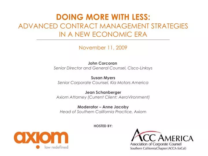 doing more with less advanced contract management strategies in a new economic era