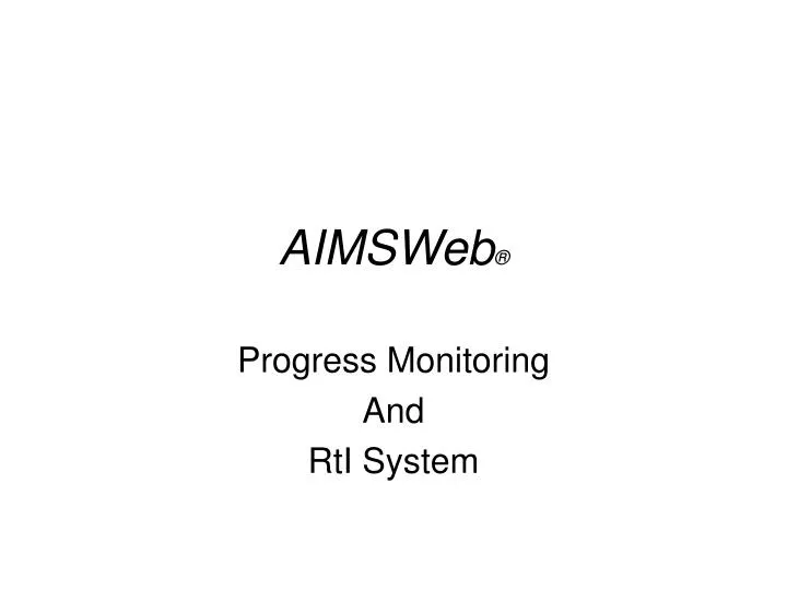 aimsweb