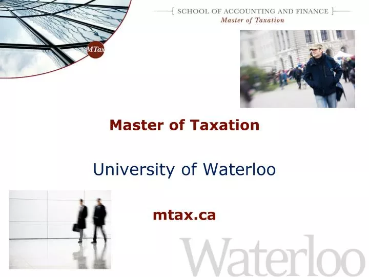 master of taxation